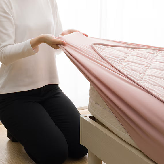 REVERSIBLE FITTED SHEET TOPPER N COOL Q RO S2501
