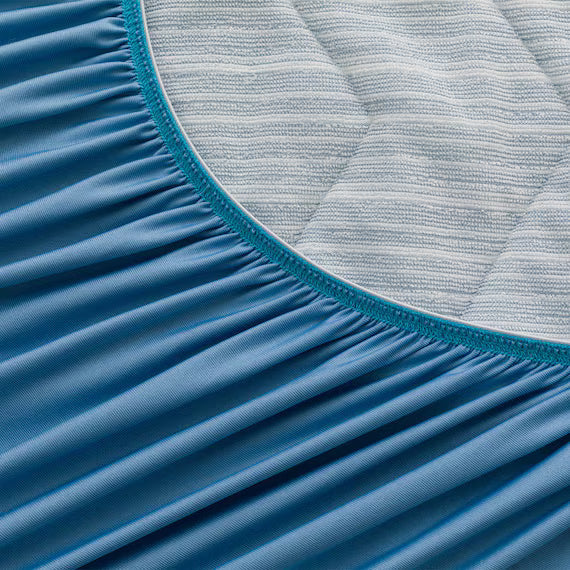 REVERSIBLE FITTED SHEET TOPPER N COOL WSP SD BLS2503