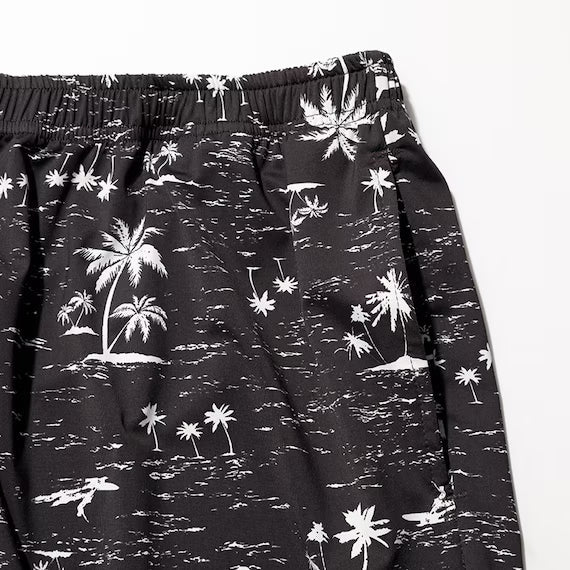 MENS SUPER COOL KNEE LENGTH ROOM PANTS NEP BK M