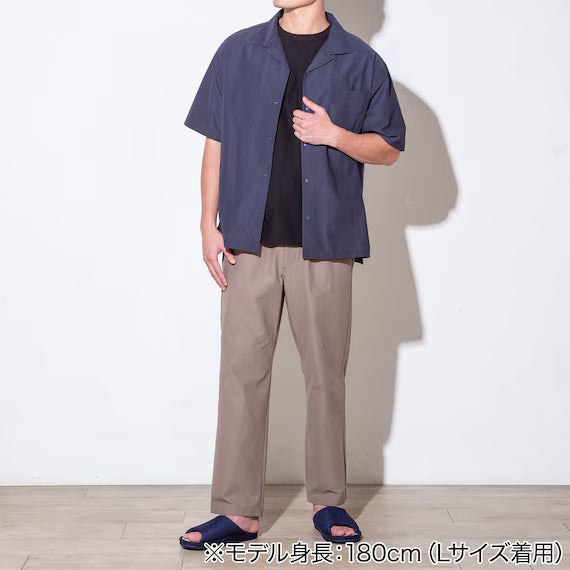 MENS COOL CUT GEORGETTE SHORT SLEEVESHIRTNE BL M