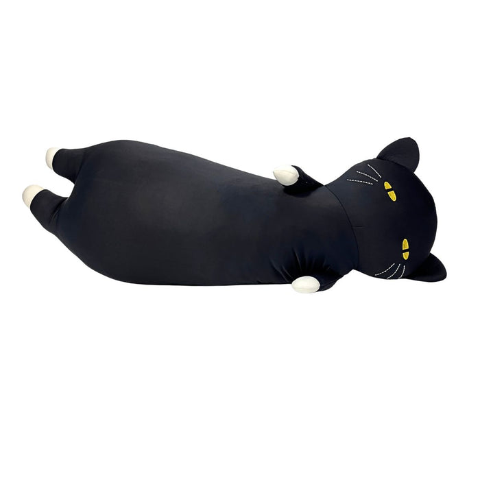 NCOOL BODY PILLOW CAT L BK