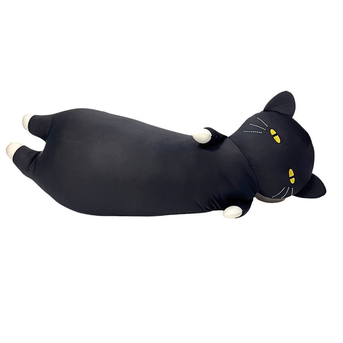 NCOOL BODY PILLOW CAT L BK