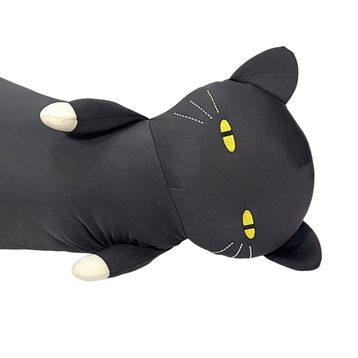 NCOOL BODY PILLOW CAT L BK