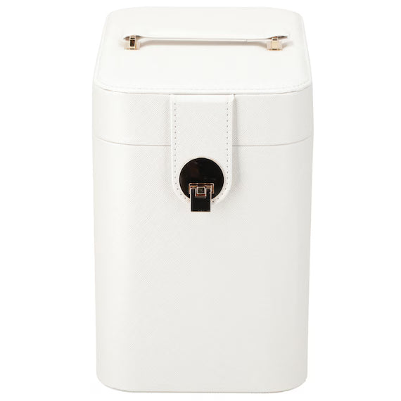 TOP-OPEN COSMETIC BOX WH NH19