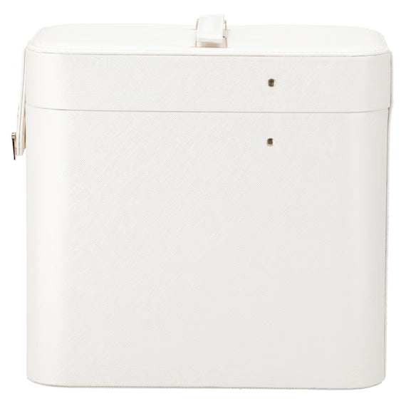 TOP-OPEN COSMETIC BOX WH NH19