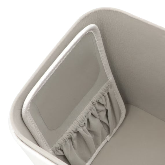 TOP-OPEN COSMETIC BOX WH NH19