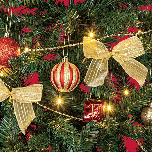 CHRISTMAS TREE SET GREEN CST-120 N4BF