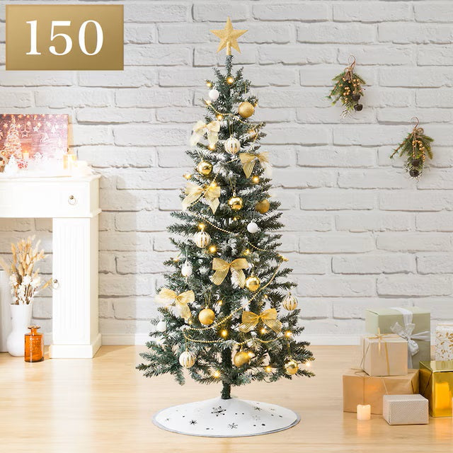 CHRISTMAS TREE SET SNOW CST-150 N4BF