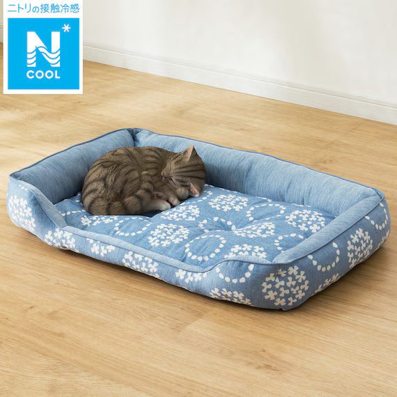 PET BED N-COOL L-SQUARE BL S251