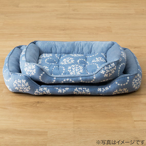 PET BED N-COOL L-SQUARE BL S251