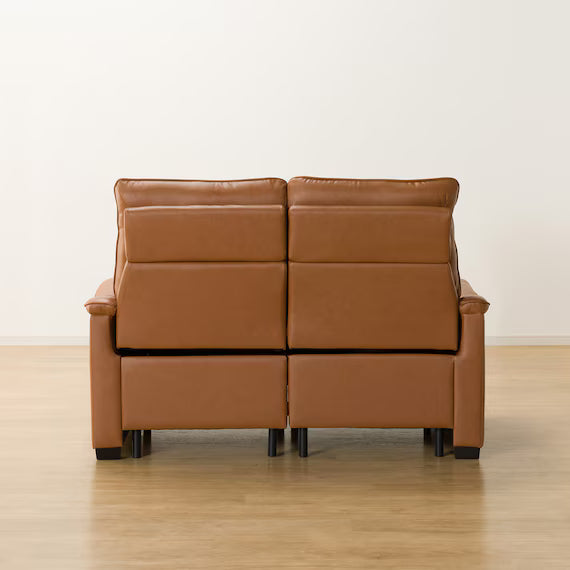 2P ELECTRIC SOFA N-BELIEVA 3 TK-LEATHER DBR