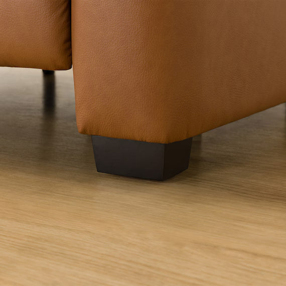 3P ELECTRIC SOFA N-BELIEVA 3 TK-LEATHER DBR