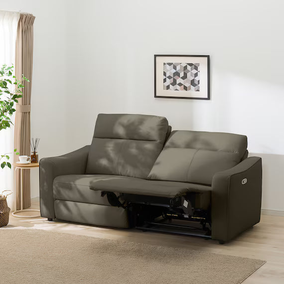 WIDE 2 SEATER ELECTRIC SOFA UM04 DGY