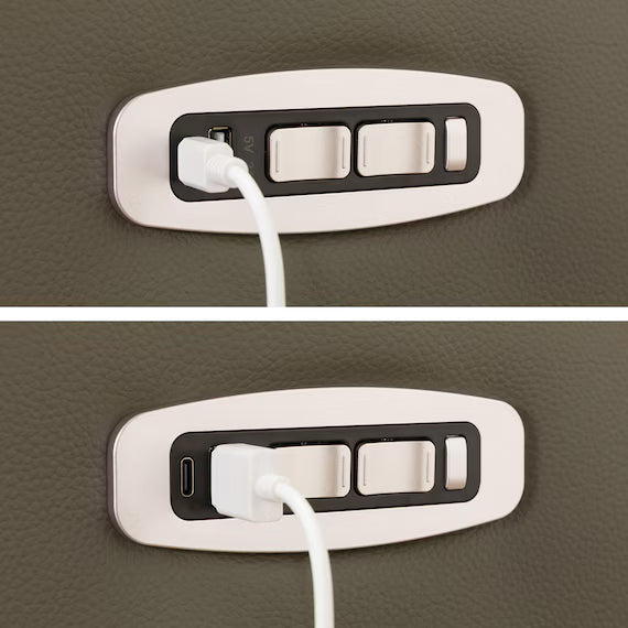 WIDE 2 SEATER ELECTRIC SOFA UM04 DGY