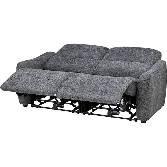 3SEATER RECLINING SOFA HE02N DGY WO AD