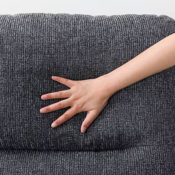 3SEATER RECLINING SOFA HE02N DGY WO AD