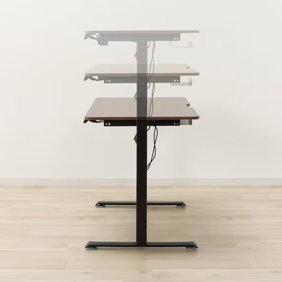 ELECTRIC DESK UP002 MBR/BK 120X160 WO AD