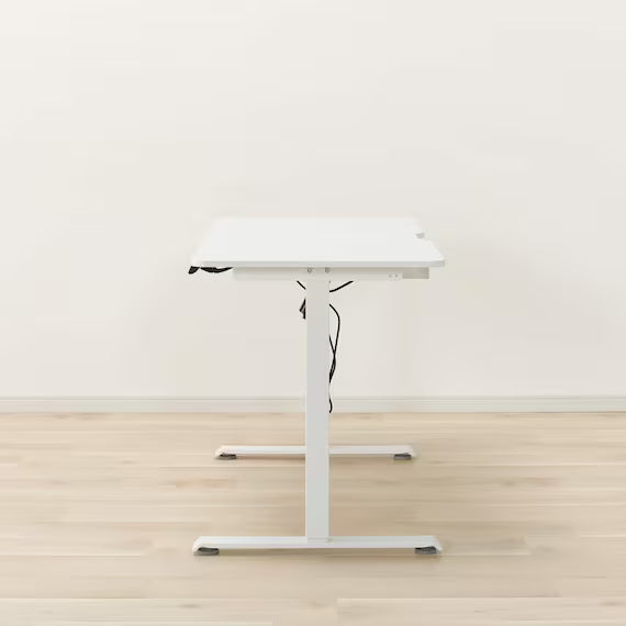 ELECTRIC DESK UP002 WH 120X160 WO AD