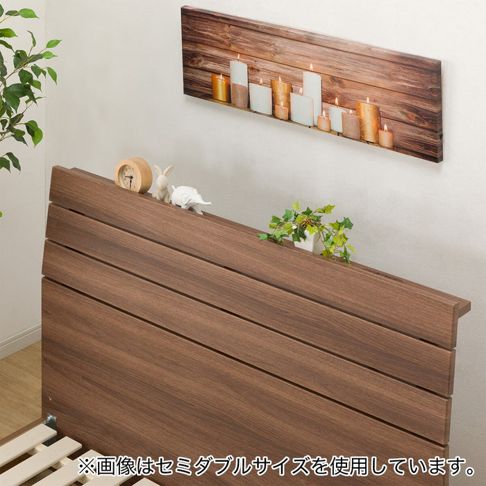 Double Bed Frame (EB-001 MBR LEG/LOW)