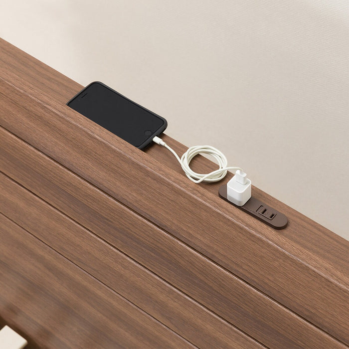 Double Bed Frame (EB-001 MBR LEG/LOW)