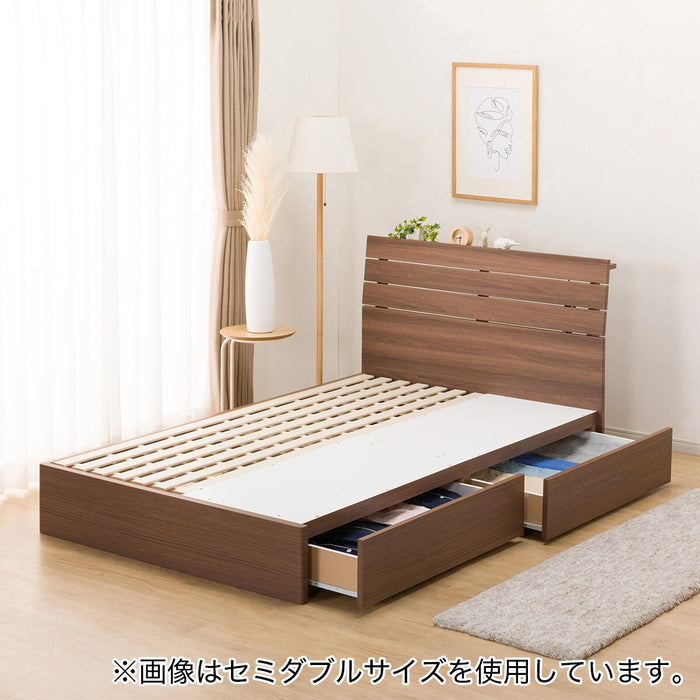 Queen Bed Frame (EB-001 with Drawers MBR DR)