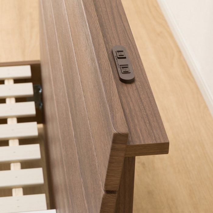 Queen Bed Frame (EB-001 with Drawers MBR DR)