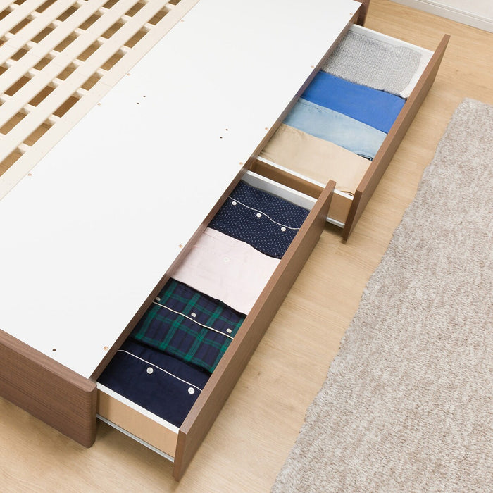 Queen Bed Frame (EB-001 with Drawers MBR DR)