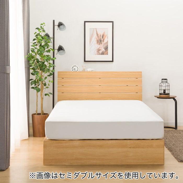 Queen Bed Frame (EB-001 with Drawers LBR DR)