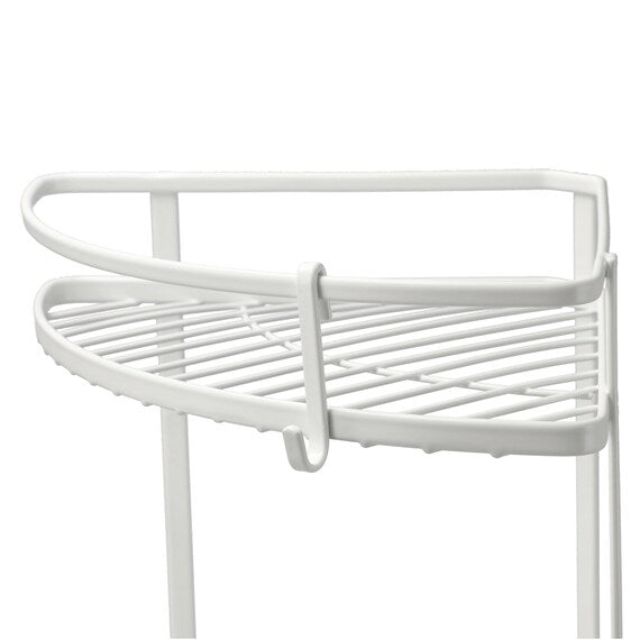 Wire Bath Rack 2-Tier Corner Piatto 2 W27.7D20H34