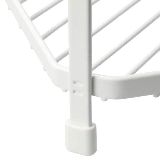 Wire Bath Rack 2-Tier Corner Piatto 2 W27.7D20H34