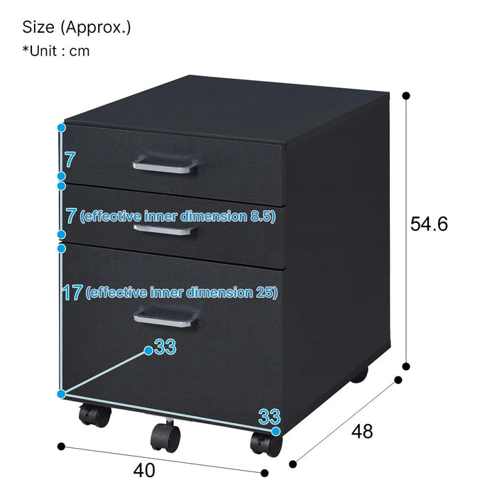 Pedestal N-Tricia F40 BK
