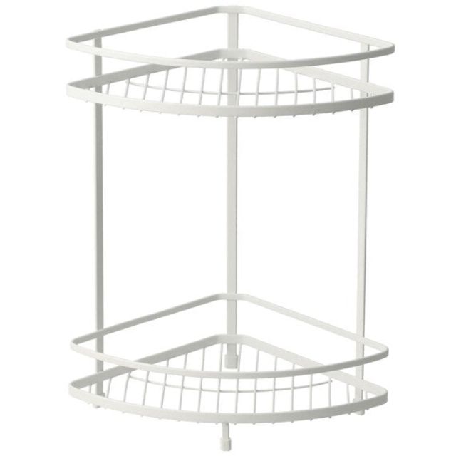 Wire Bath Rack 2-Tier Corner Piatto 2 W27.7D20H34