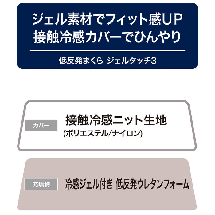 Low Repulsion Pillow Gel-Touch 3