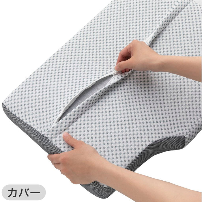 COVER FOR LATERALLY LAID SLEEP EASILY PILLOW NATURAL FIT2