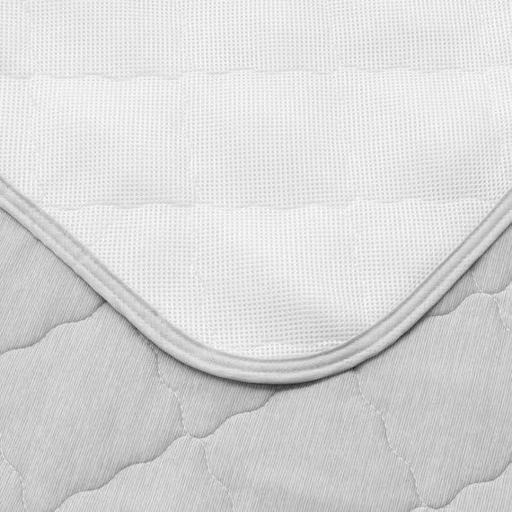 PADDED SHEET TOPPER WITHOUT BANDS N COOL K GY S2501