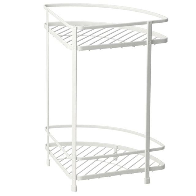 Wire Bath Rack 2-Tier Corner Piatto 2 W27.7D20H34