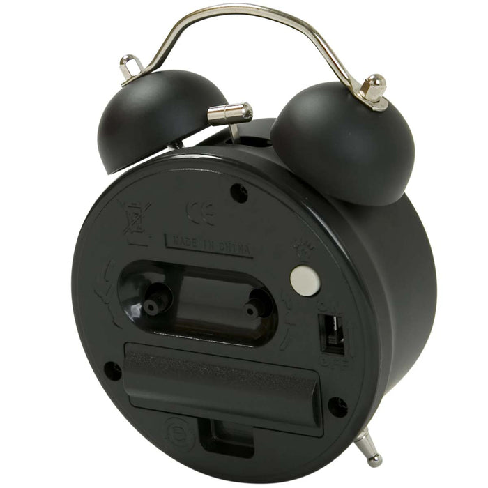 ALARM CLOCK PARTIE BELL R BK