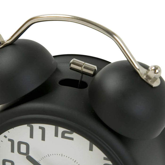 ALARM CLOCK PARTIE BELL R BK