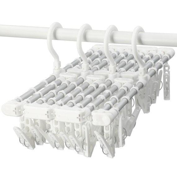 Fold To Small Size Aluminum Pinch Hanger 60P