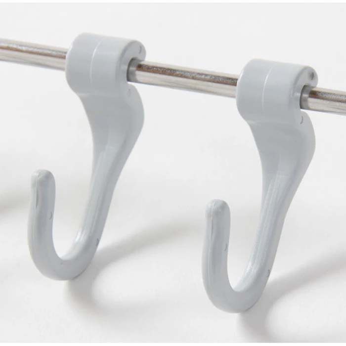 6 Hook Bar with Suction Cup Cred