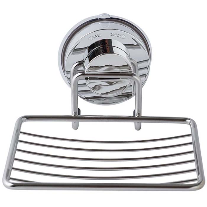 Stainless Steel Soap Dish with Suction Cup Cred