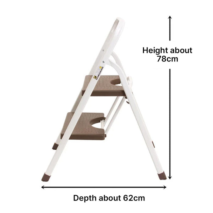 Folding Step Chocolate 2-Tier DBR