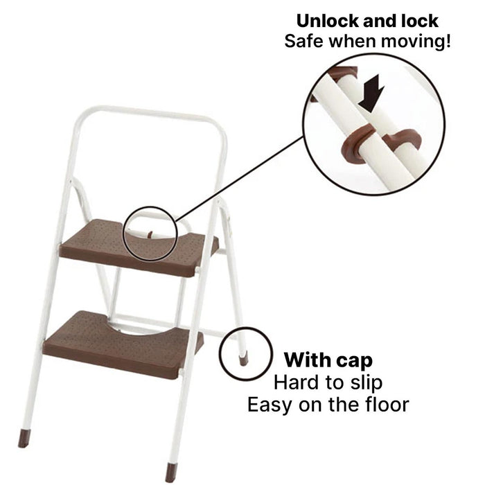 Folding Step Chocolate 2-Tier DBR