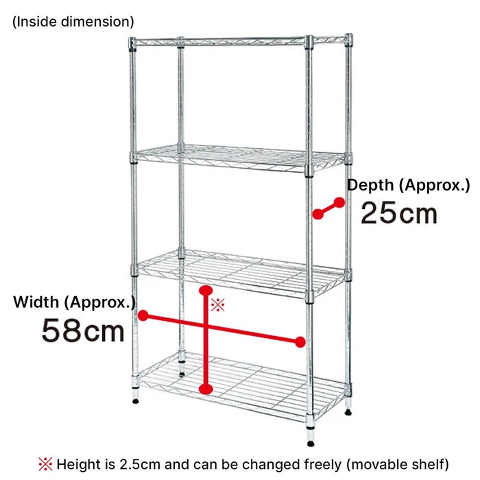 Steel Rack Standard 6530 Regular 3-Tier DGY