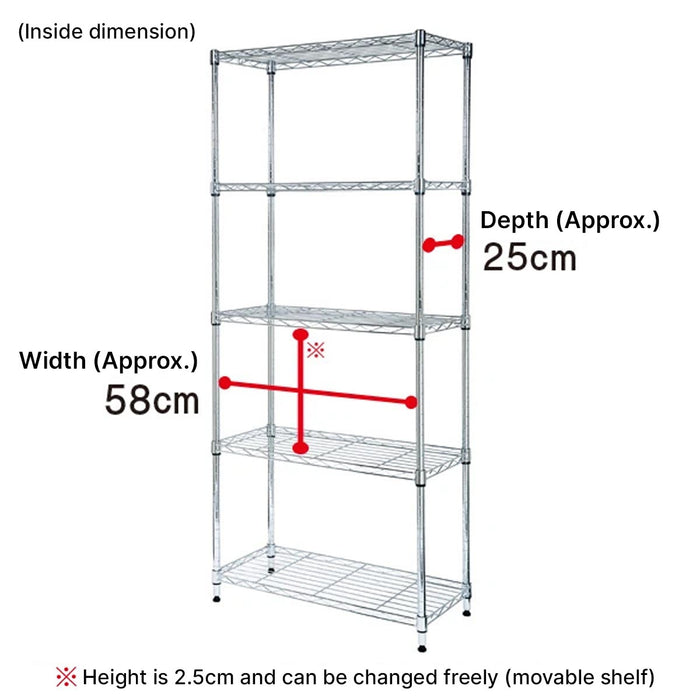 RACK BAJA STANDAR 6530 4 TINGKAT CR