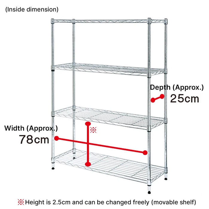 RACK BAJA STANDAR 8530 3 TINGKAT CR
