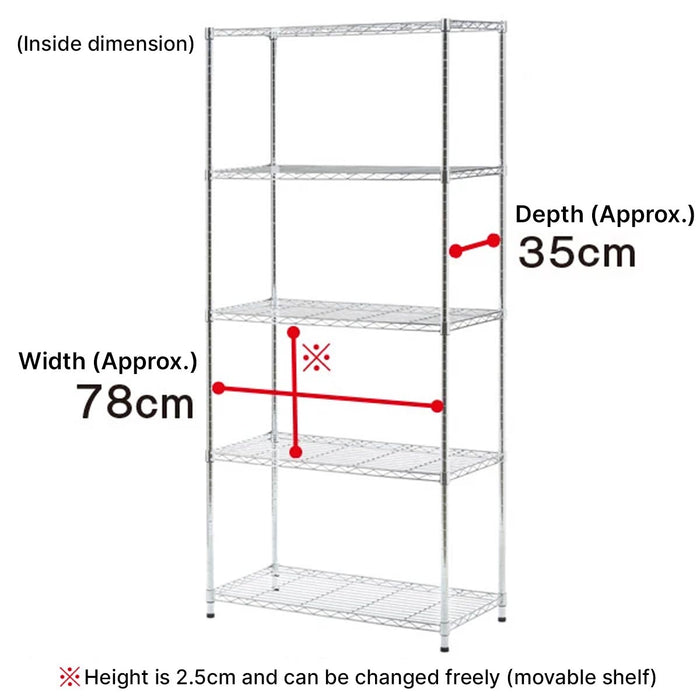STEEL RACK CUSTOM 8540 WIDE 4-TIER CR