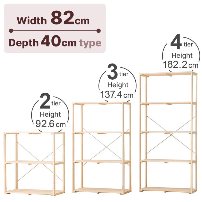 Pine Rack Manx 8240 Wide 3-Tier NA