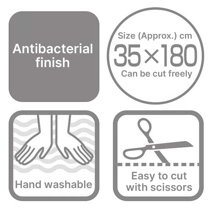 Antibacterial Non-Slip Sheet 35x180