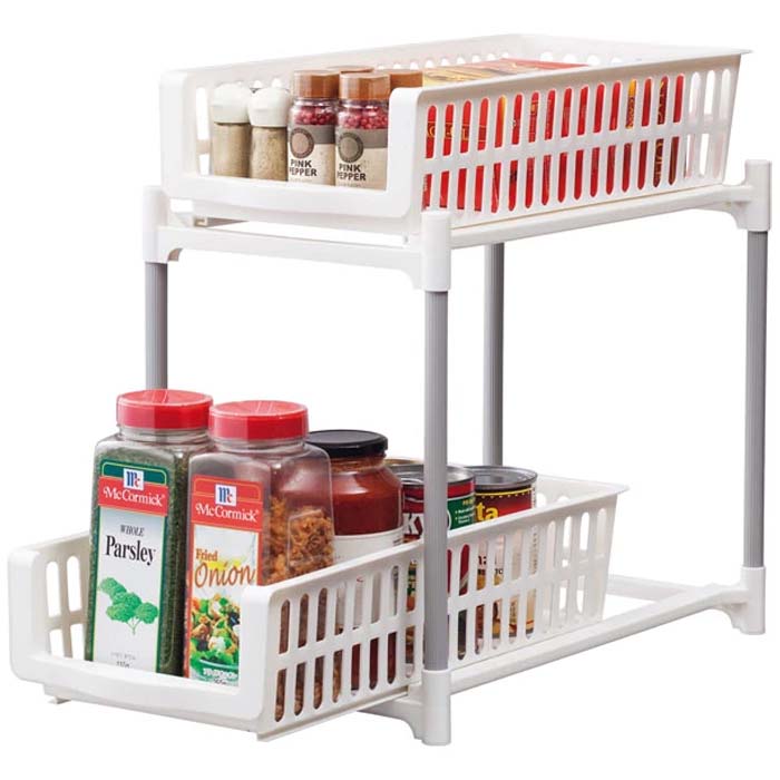 Sliding Tray 2-Tier (26 x 45 x 45CM)